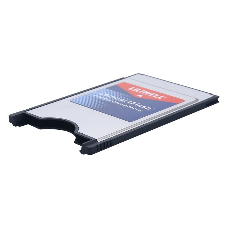 LILIWELL CompactFlash to PCMCIA Ata Adapter, Type I Card Reader, 8.5 x 5.3 x 0.3cm, 30g, Black/Silver, for Laptop, PC - Image 2